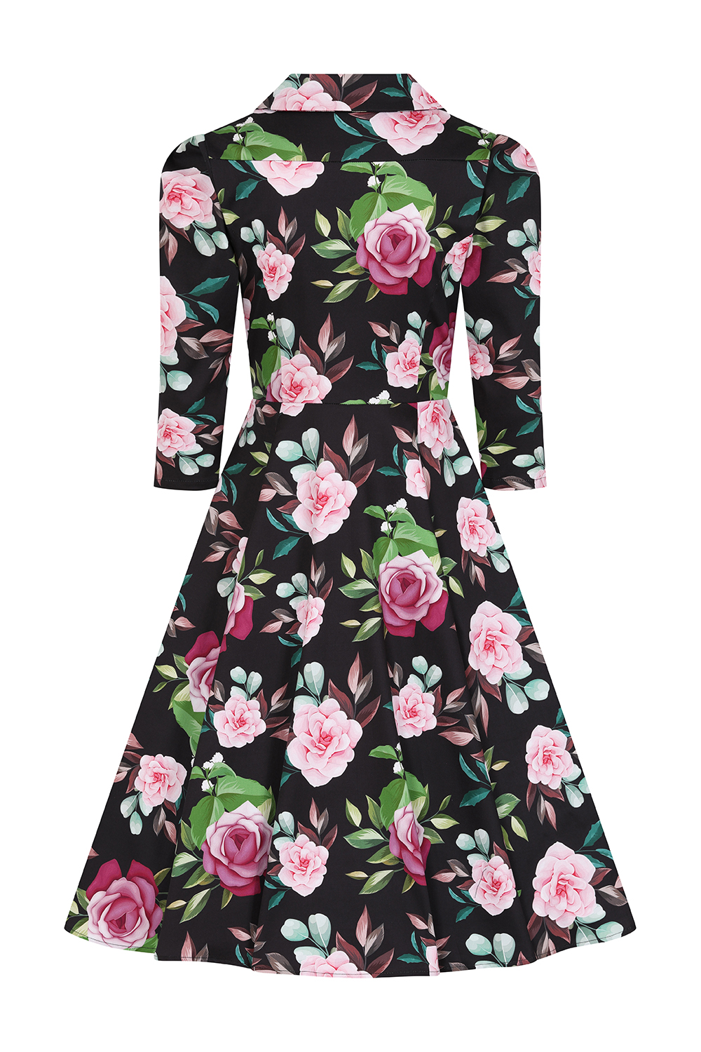 Helen Floral Swing Dress